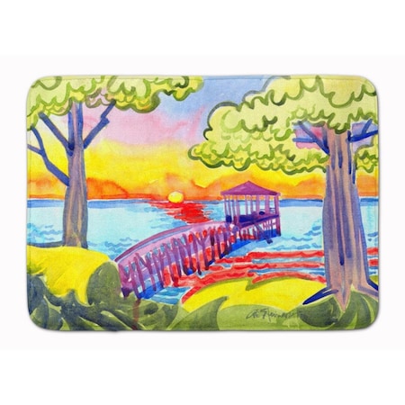 Carolines Treasures Dock at the Pier Machine Washable Memory Foam Mat 6060RUG